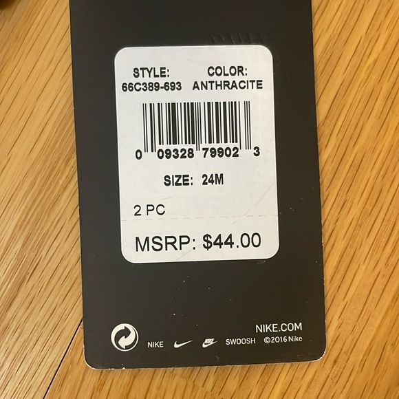 NWT Nike Full Zip Track Suit Set Size 24 Months - Picture 8 of 9